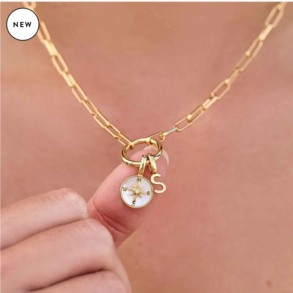 PURA VIDA-HARPER ROUND CHARM CHAIN CHOKER - Picture 2 of 2